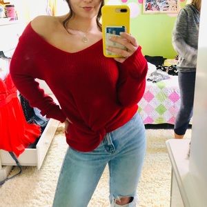 GBG SIze small red sweater